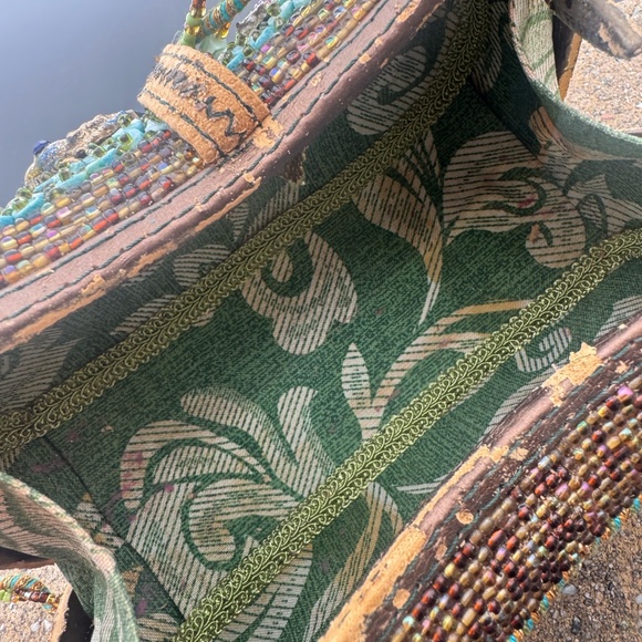 MARY FRANCIS Undersea World Hand-Beaded Ocean Creatures Collectible Handbag OS - Picture 4 of 4